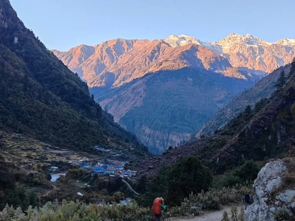 Manaslu Trek Near Deng
