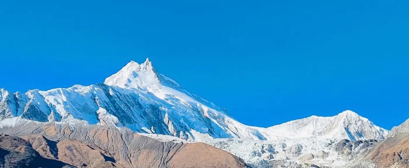 Beautiful Manaslu Range Seen During Trek