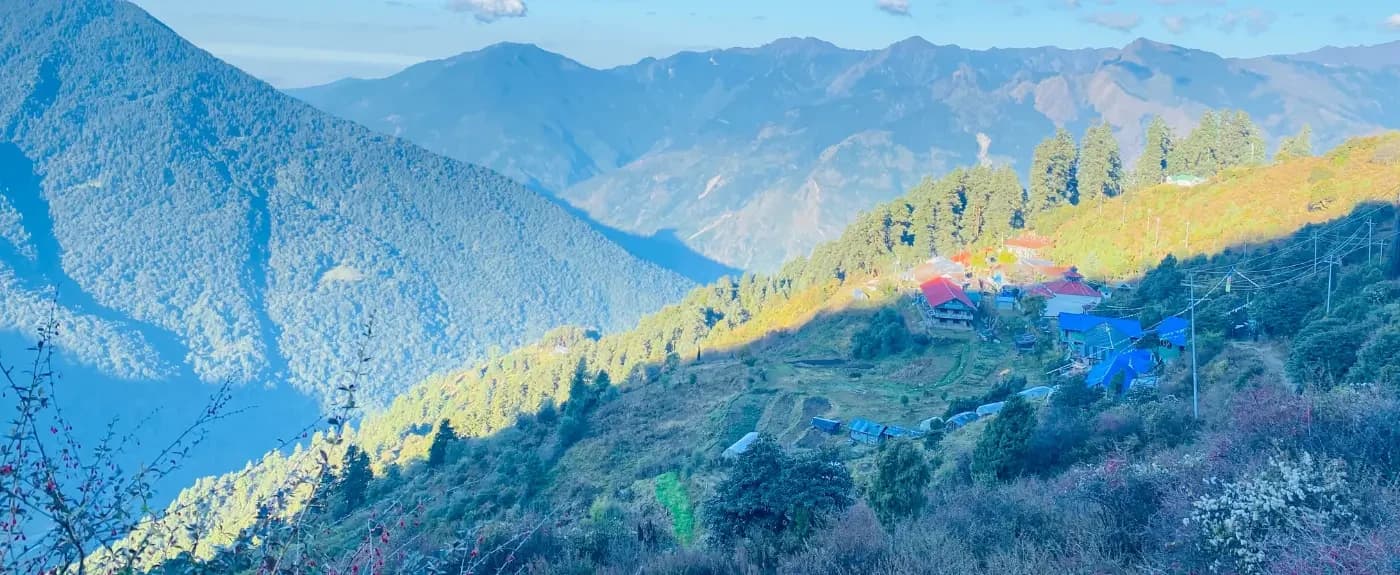Beautiful Teahouses in Chandanbari Langtang
