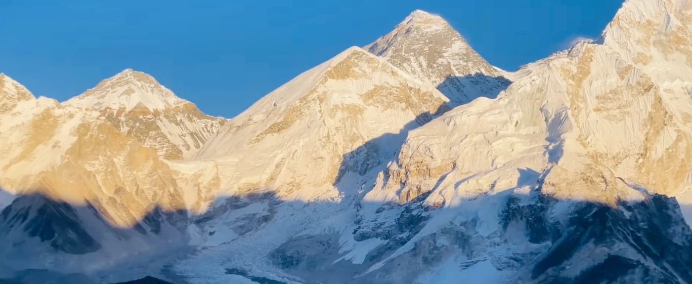 Everest View from Kala Patthar During Trekking