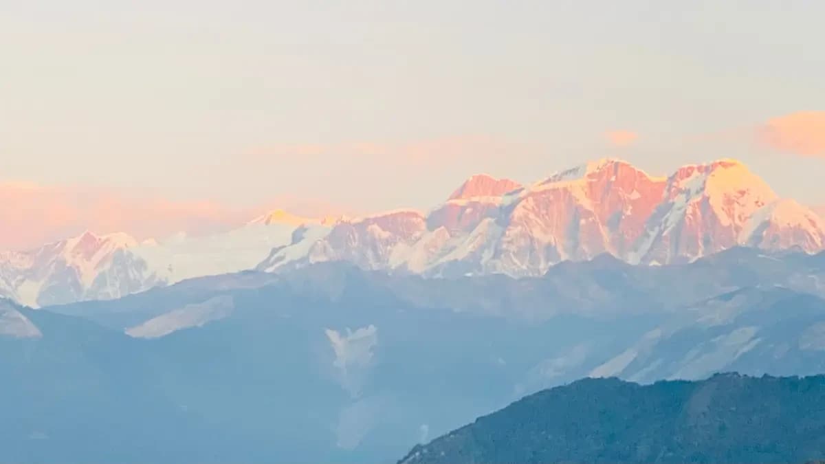 Himalayas Views from Ghalegaun