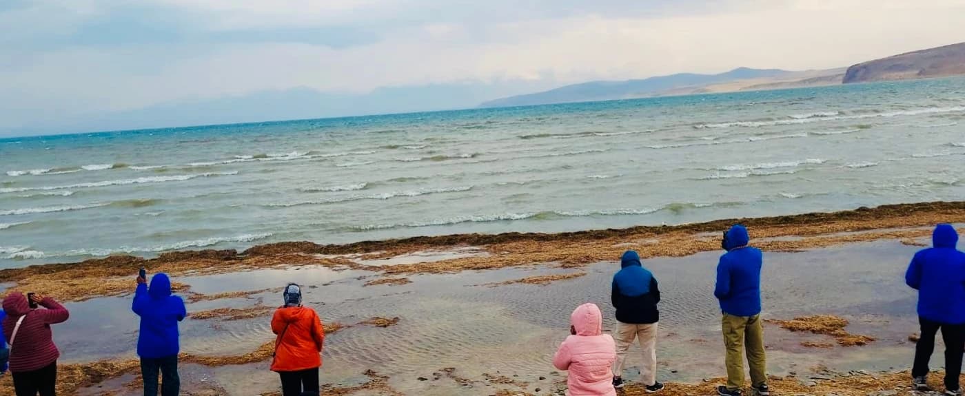 Lake Mansarovar During Mount Kailash Trip
