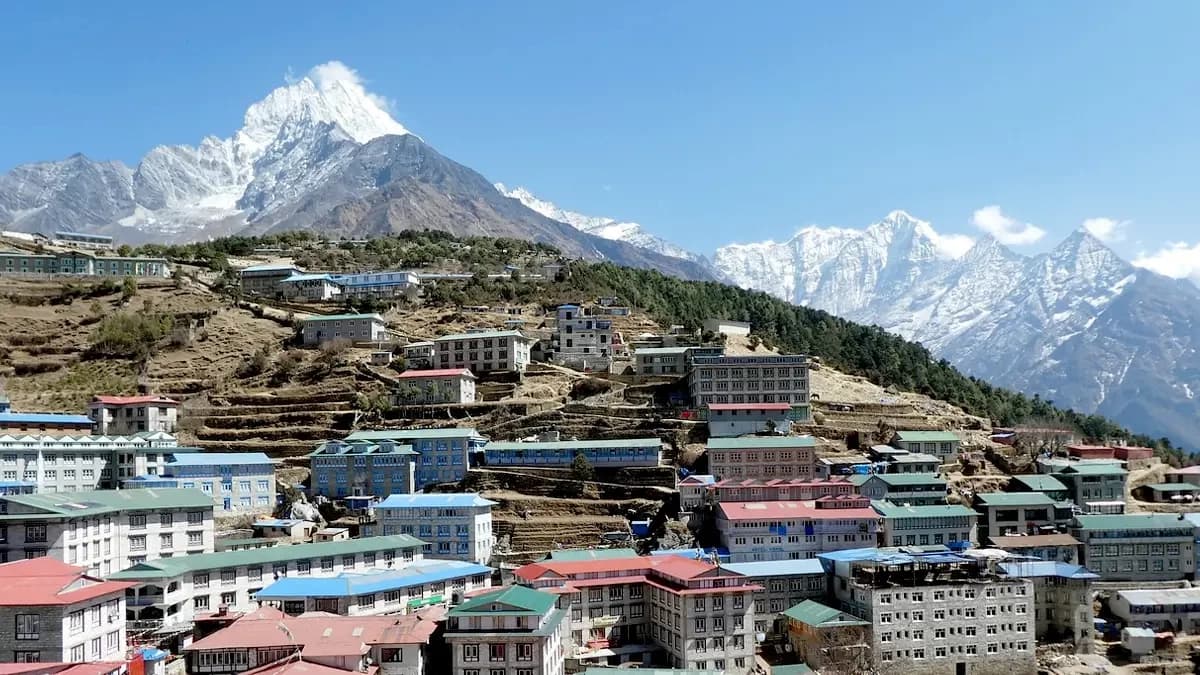 namche-bazaar-during-everest-view-trek