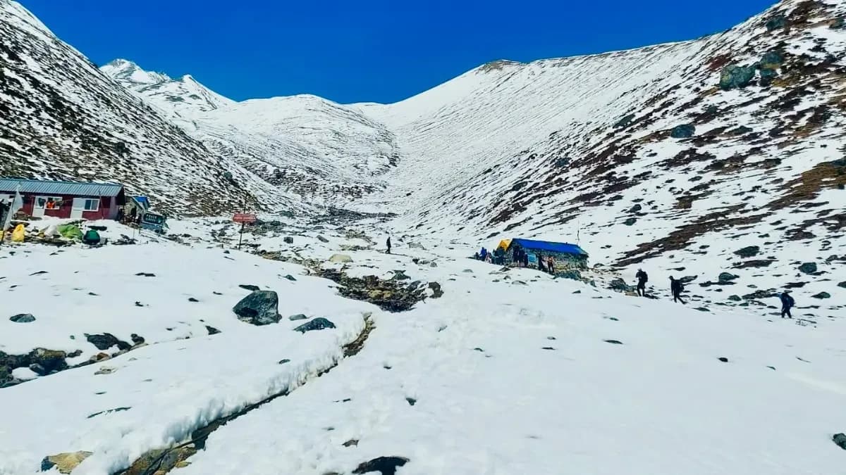Way To Larkya La Pass
