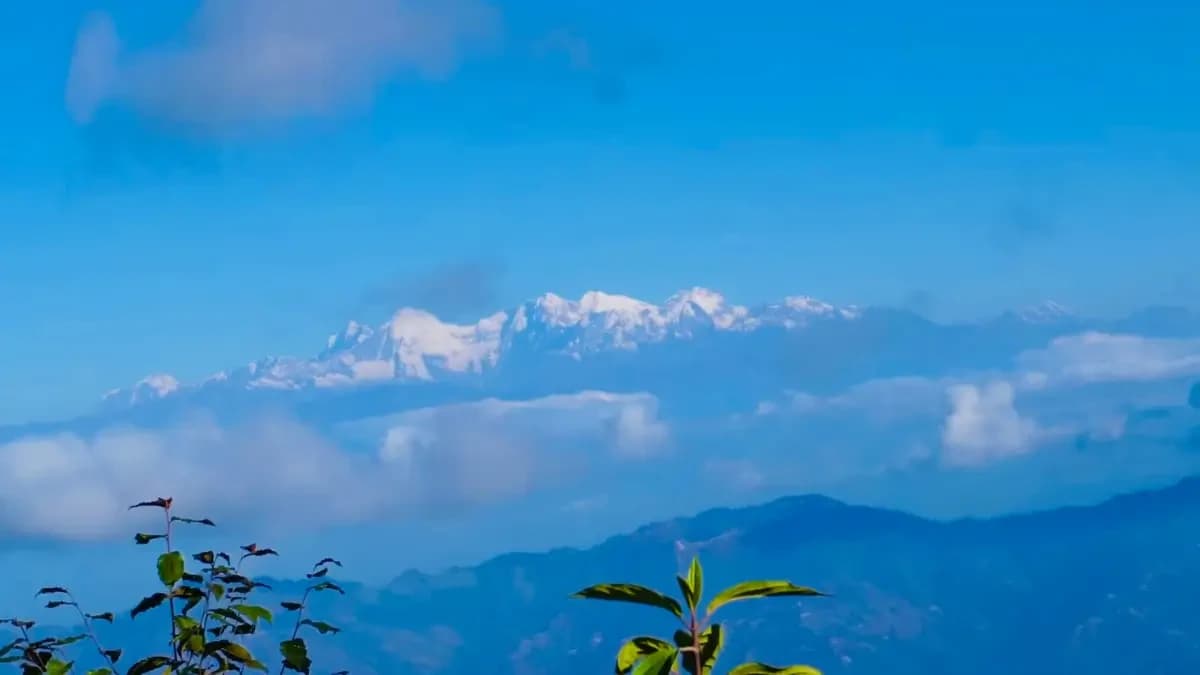 Wonderful Mountain Views During Chandragiri-tour