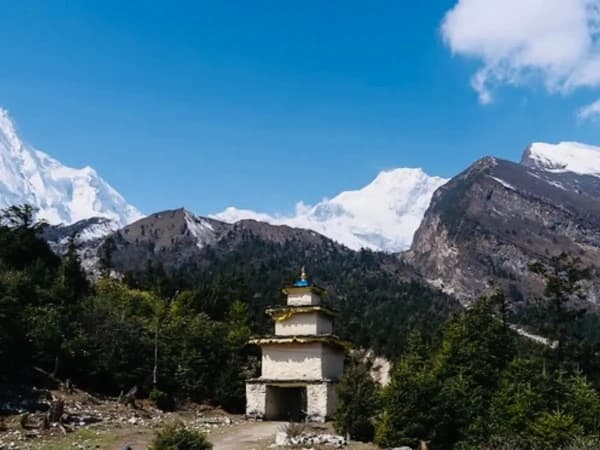 Beautiful manaslu view