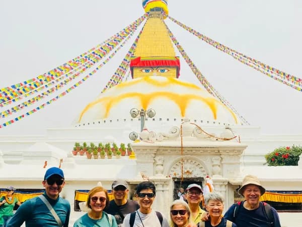 Boudhanath stupa in kathmandu