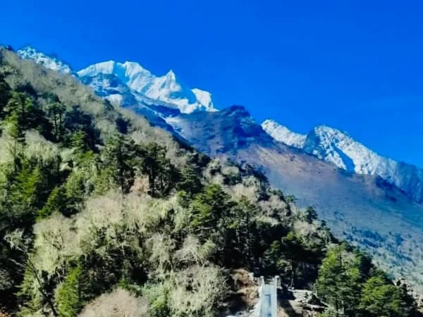 During everest base camp trek