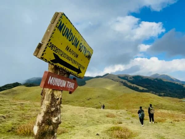 Maiyum during mundhum trail