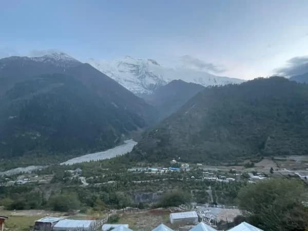 Way toannapurna circuit trek