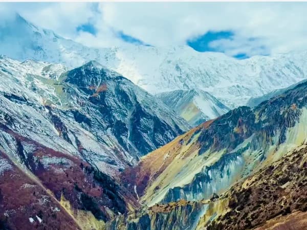Annapurna Circuit Mountain View