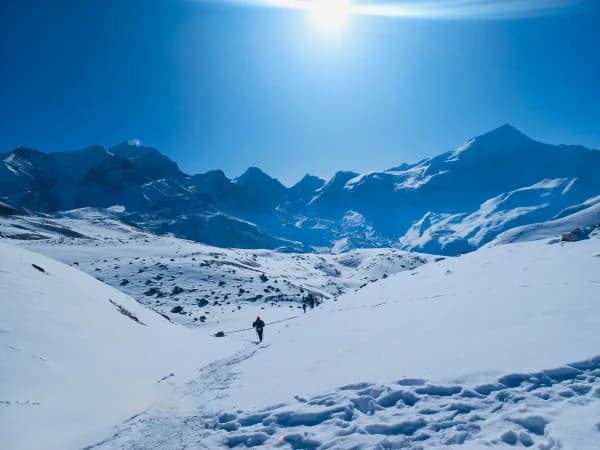 Annapurna Circuit Trek Way To Thorong La Pass
