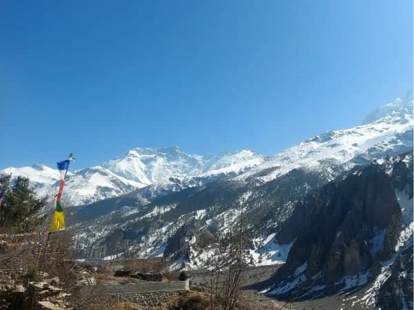 Ascending To Thorong La Pass 1