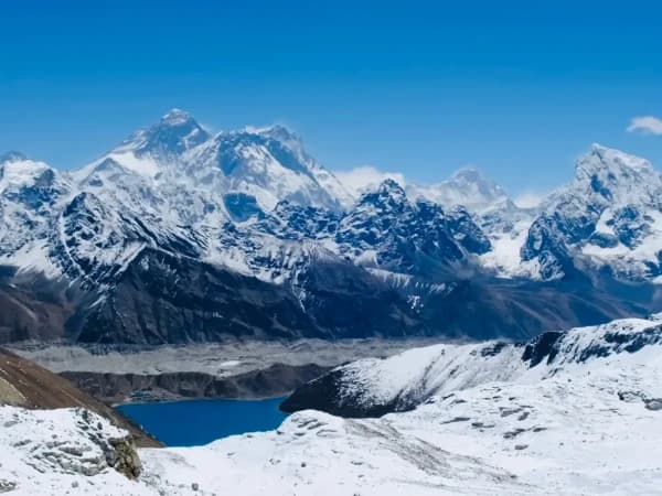 Beautiful Mt Everest During Everest Trek