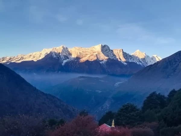 Beautiful Scene During Everest Trek