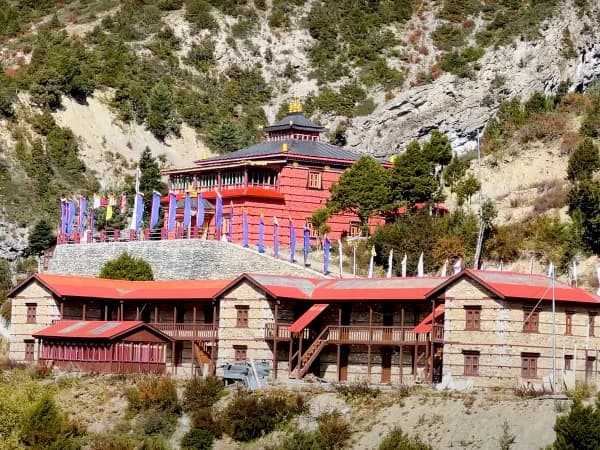Buddhist Monastry Near Shree Kharka