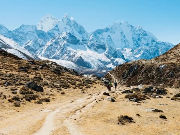 During Everest Trekking Beautiful Trail
