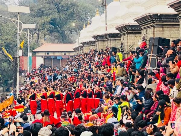 During Mahashivaratri In Pashupatinath