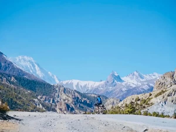 During Pisang To Manang Annapurna Circuit