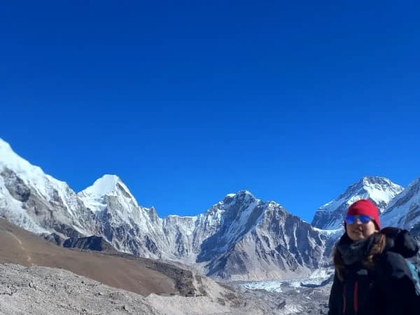 Durung The Everest Base Camp Trekking