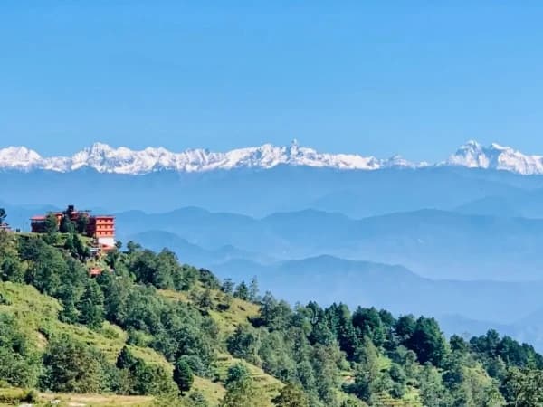 Himalayas Views From Nagarkot