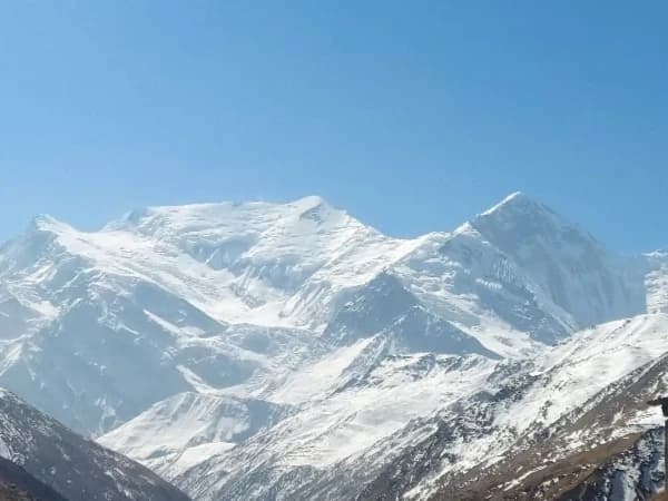In Pisang Peak Before Thorang La