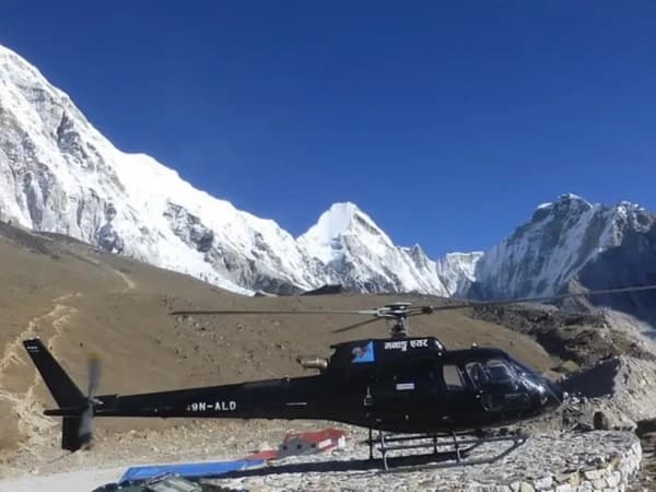 Kala Patthar During Everest Helicopter Tour