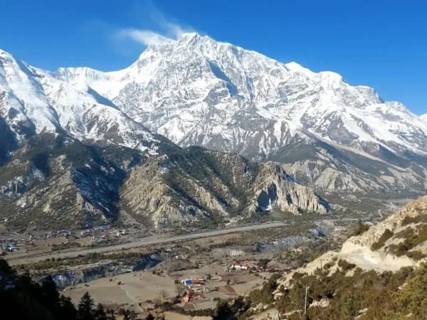 Kali Gandaki Gorge And Annapurna Range