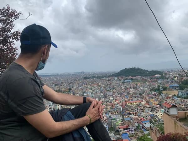 Kathmandu Valley From Hilltop