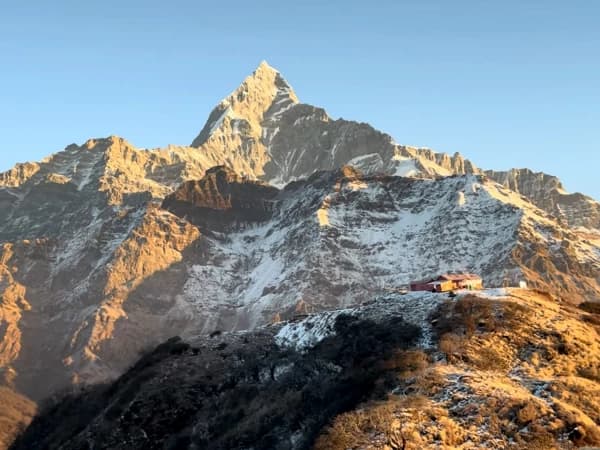 Khumai Danda Trekking In Winter