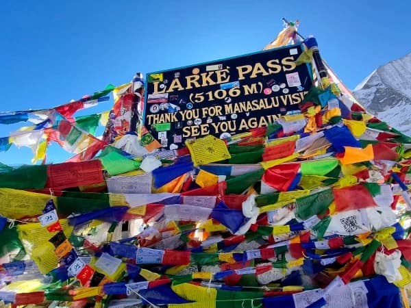 Larke La Pass Mansalu Circuit Trek