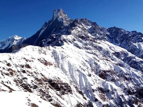 Machhapuchre View From Mardi Himal Trek 1
