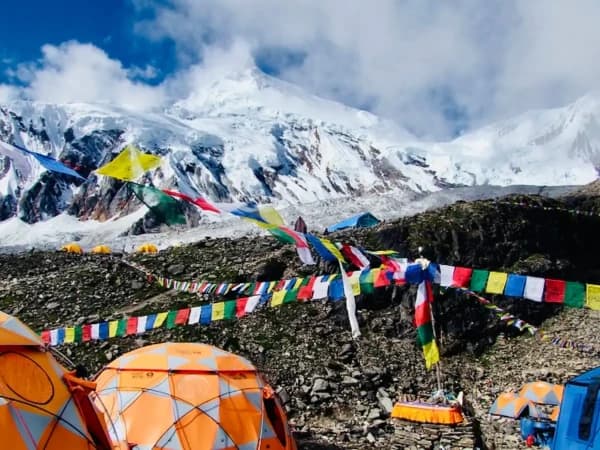 Manaslu Base Camp Aring Prayer Flag