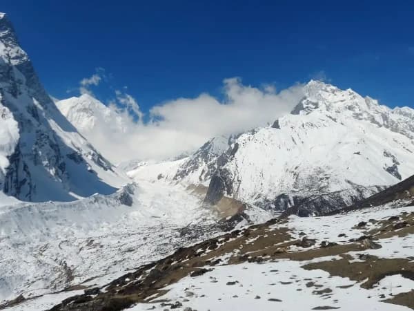 Manaslu Circuit Trek Trekking Trail In Larkya La