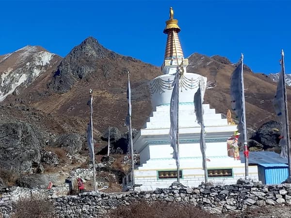 Monastery In Langtang Gosainkunda Trek