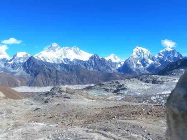 Mt.everest Seen From Pomari