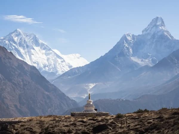 Mt.lhotse And Ama Dablam