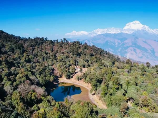 Peri Bharani Lake Ghorepani Nagi Gaun