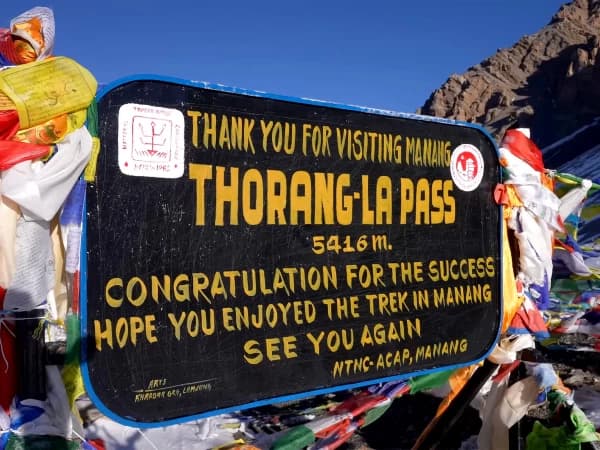 Thorang La Pass Annapurna Circuit Trek 1