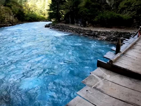 Upper Dolpo River Crossing