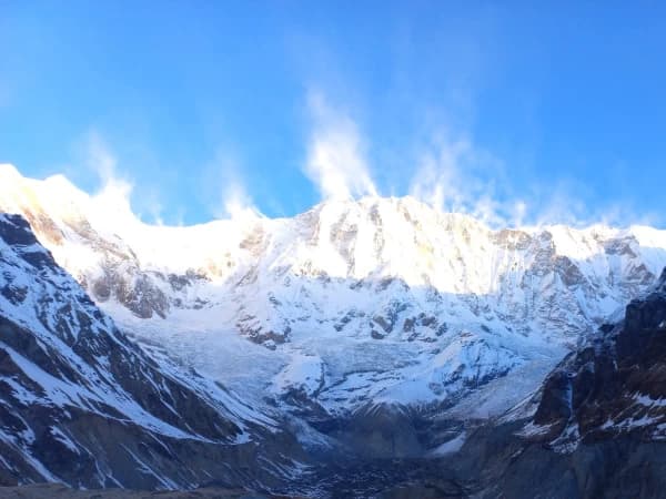 View From Annapurna Base Camp