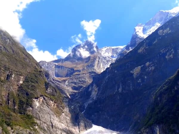 View From Kapuche Glacier Lake
