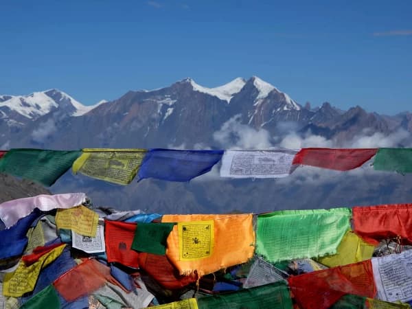 View From Thorong La Pass