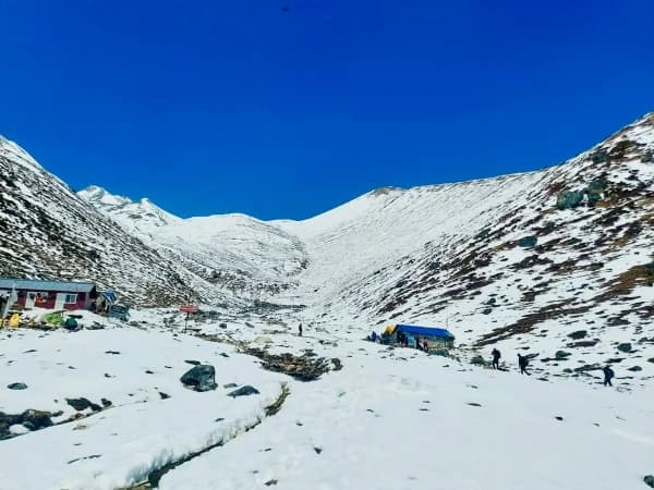 Way To Larkya La Pass In Manaslu