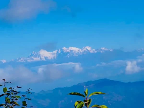Wonderful Mountain Views During Chandragiri Tour