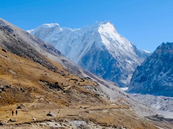 Way to Pangpema Kanchenjunga North Base Camp