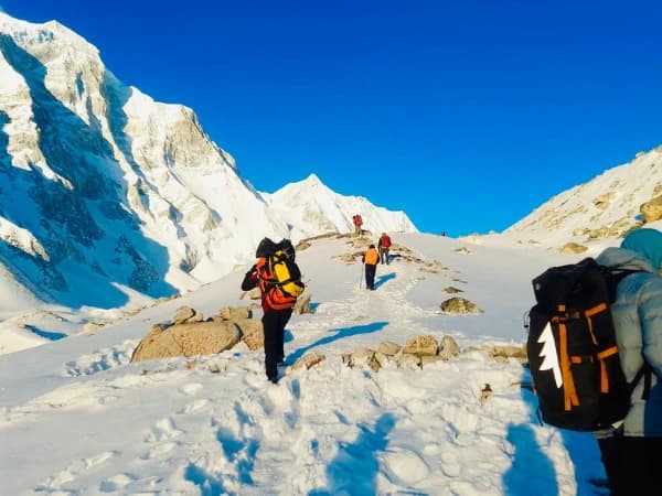 Trek to Larkya La in Manaslu Circuit