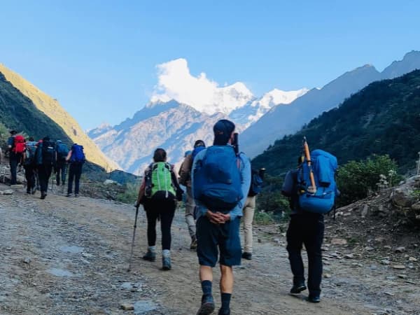 Way to Manaslu Circuit Trek with Kal Tal